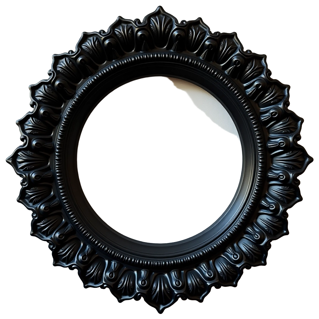 Ornate Black Frame